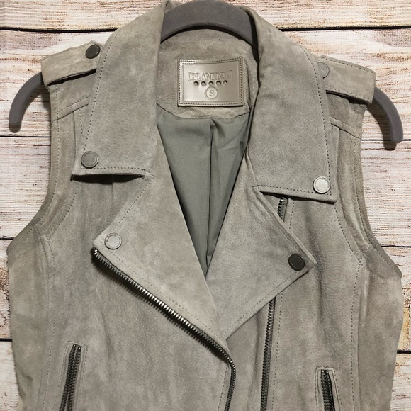 Blank NYC Suede Moto Vest - Picture 2 of 7